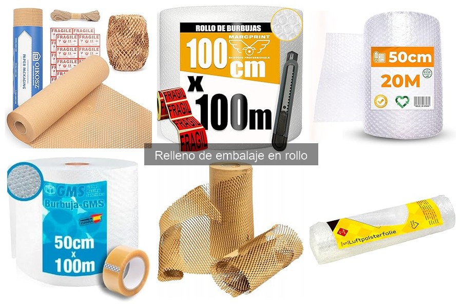 Dónde comprar relleno de embalaje en rollo a buen precio