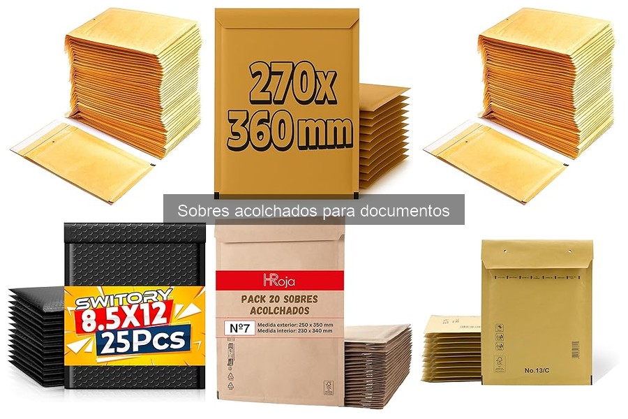 Dónde comprar sobres acolchados baratos: guía de tiendas y precios