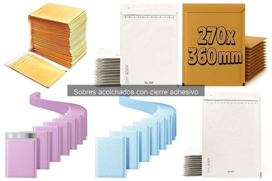 Dónde comprar sobres acolchados con cierre adhesivo al por mayor