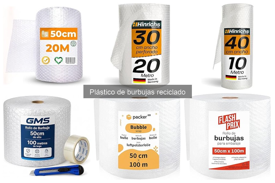 ¿El plástico de burbujas reciclado puede ser biodegradable?