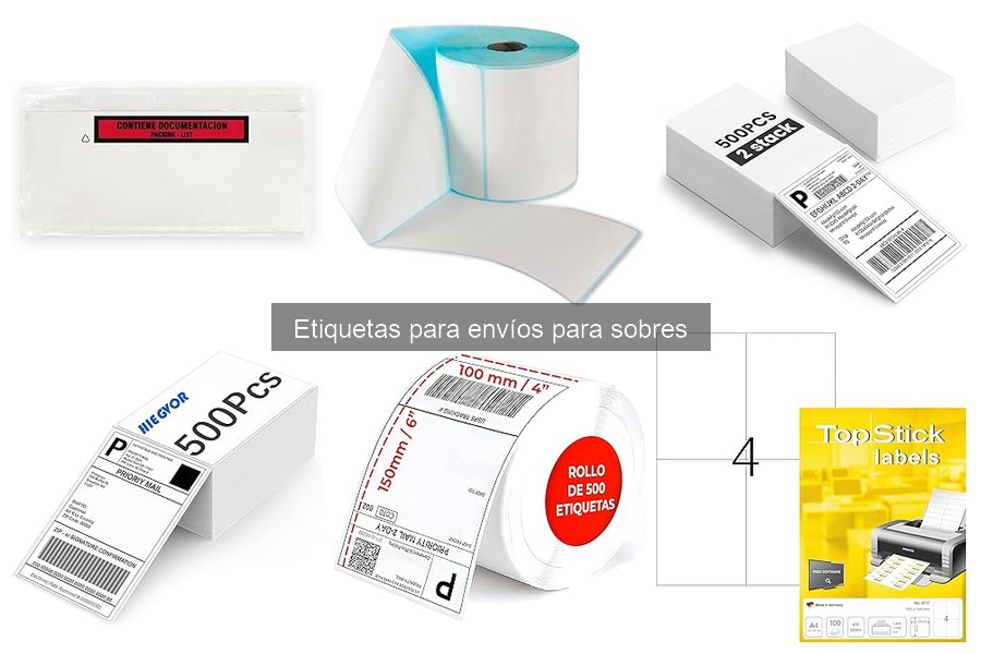 Encuentra Etiquetas para Envíos a Buen Precio: Mejores Tiendas