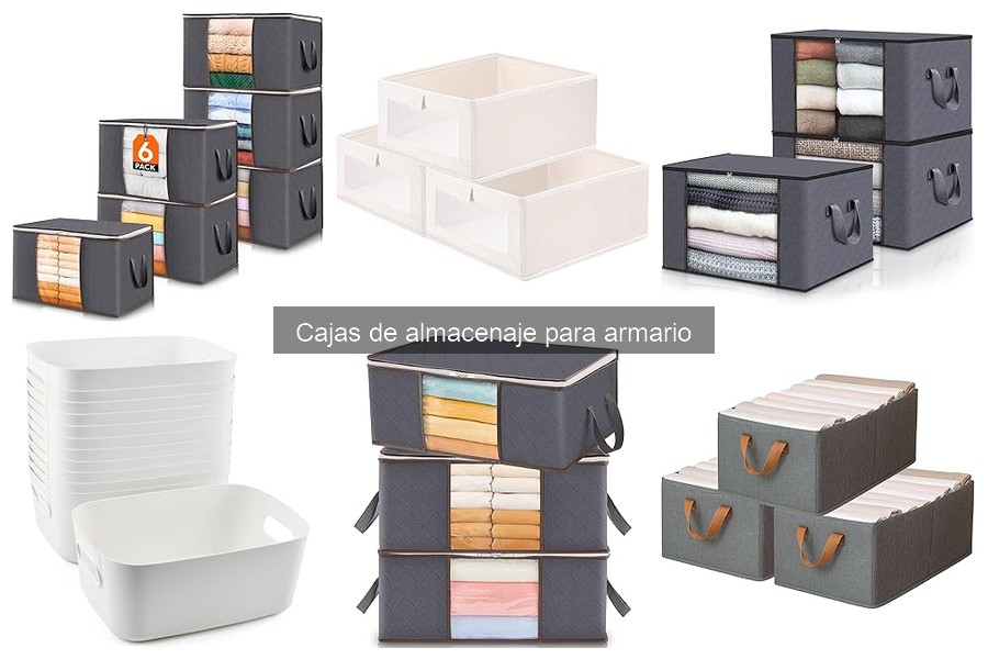 Errores comunes al elegir cajas de almacenaje para armario