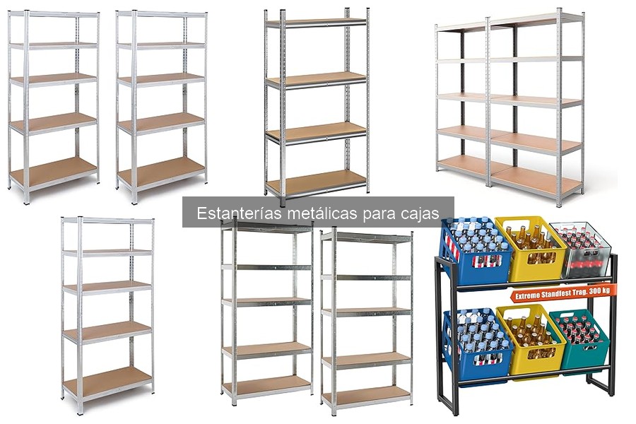 Errores comunes al elegir estanterías metálicas para cajas