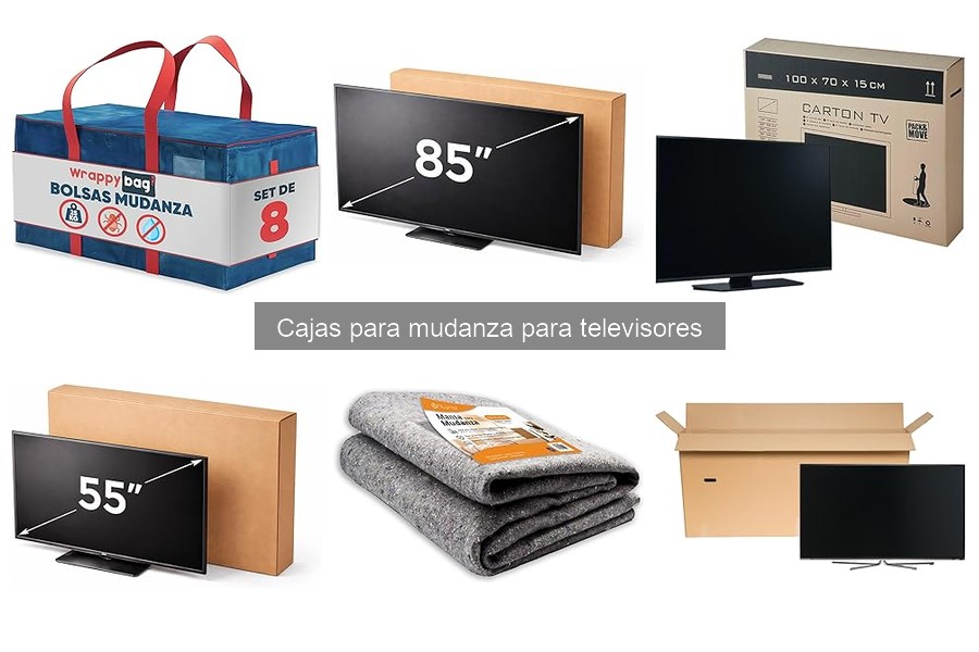 Errores comunes al embalar un televisor para mudanza