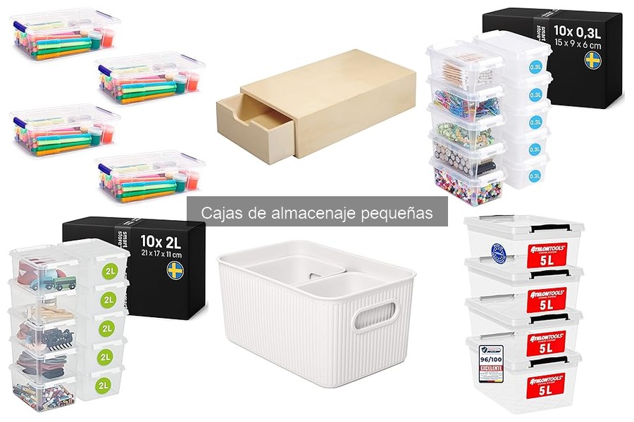 Errores comunes al usar cajas de almacenaje pequeñas