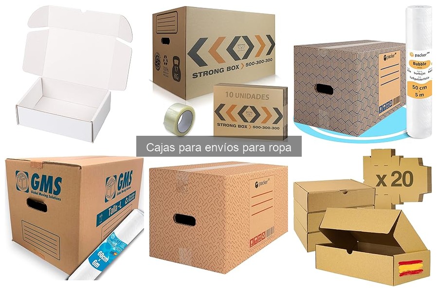 Errores comunes al usar cajas para envíos de ropa