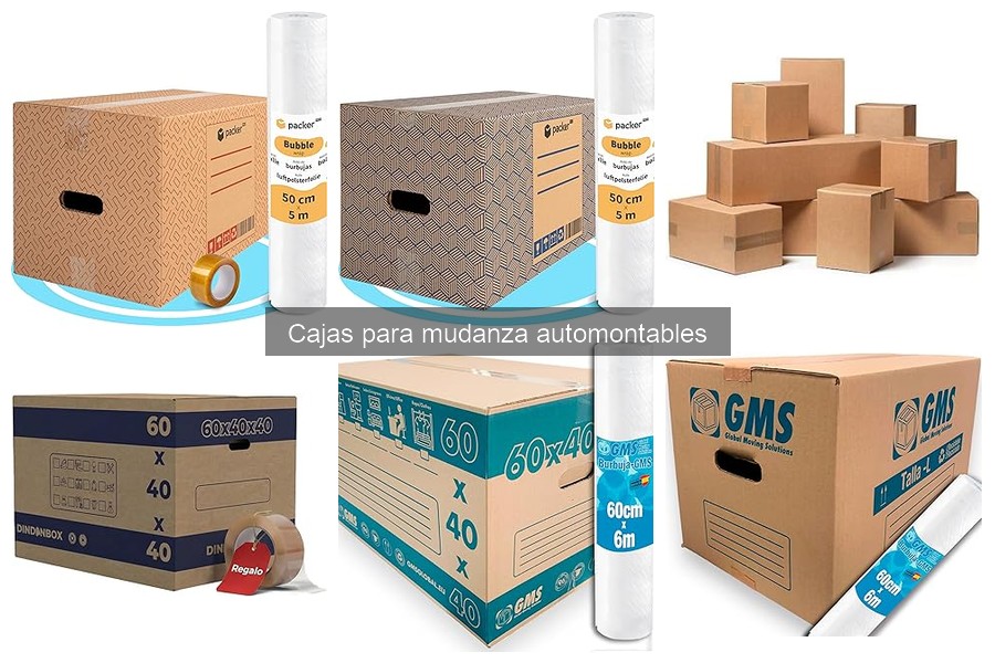 Errores comunes al usar cajas para mudanza automontables