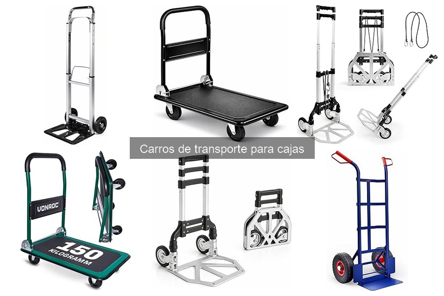 Errores comunes al usar carros de transporte para cajas