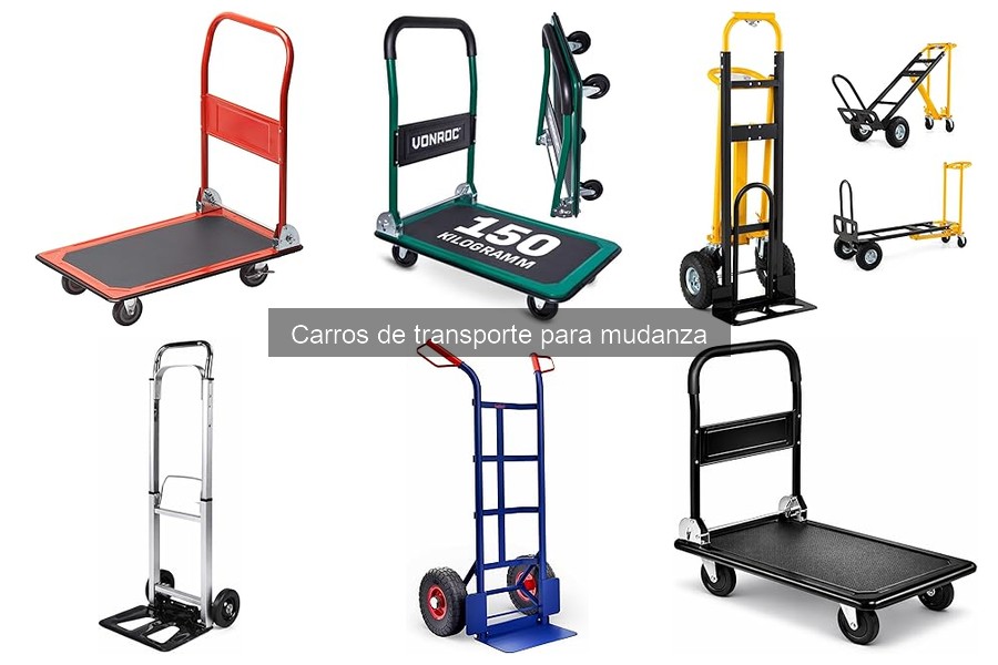 Errores comunes al usar carros de transporte para mudanza