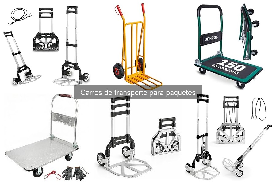 Errores comunes al usar carros de transporte para paquetes