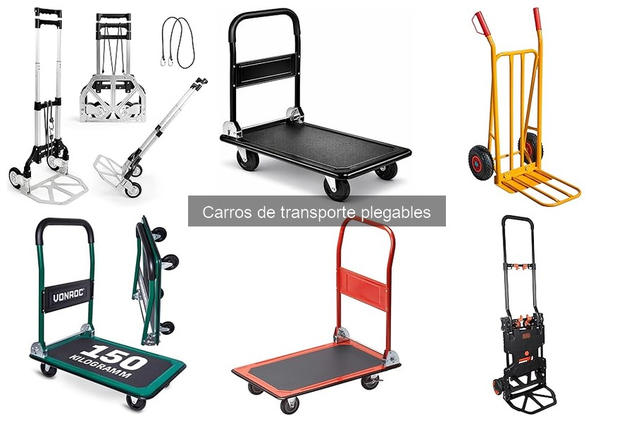 Errores comunes al usar carros de transporte plegables