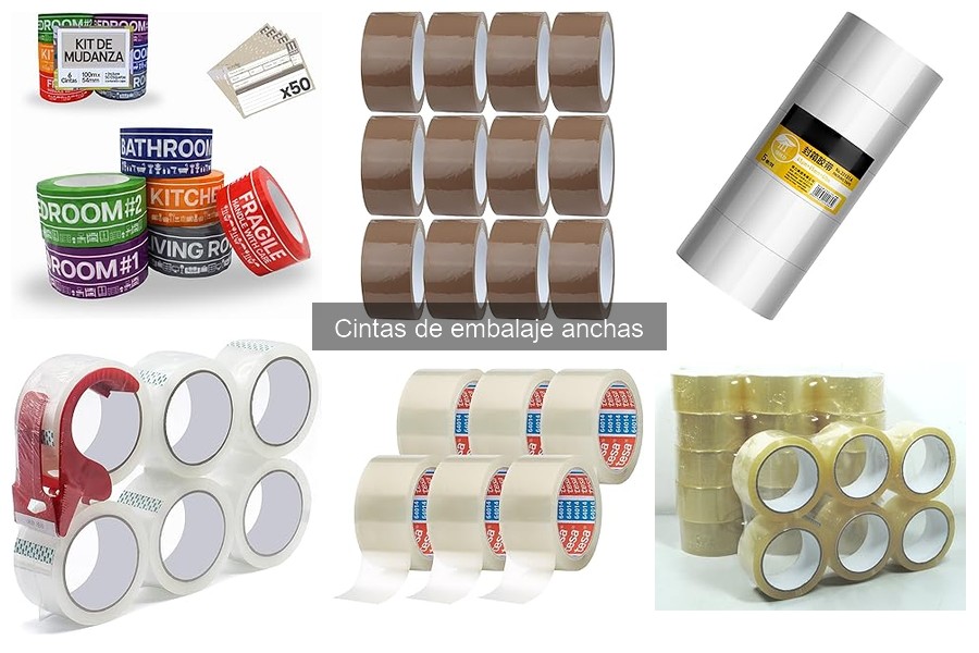 Errores comunes al usar cintas de embalaje anchas