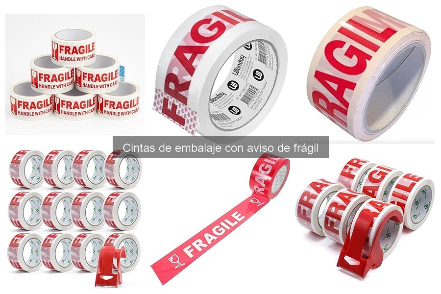 Errores comunes al usar cintas de embalaje frágil