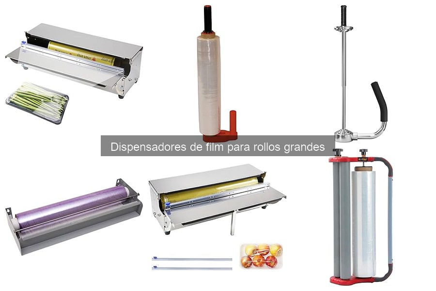 Errores comunes al usar dispensadores de film para rollos grandes