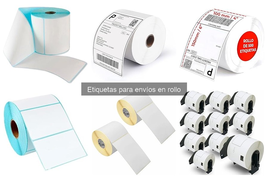 Errores comunes al usar etiquetas para envíos en rollo