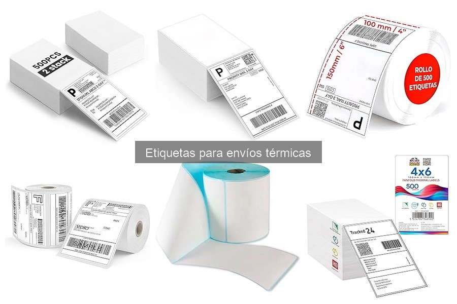 Errores comunes al usar etiquetas térmicas para envíos