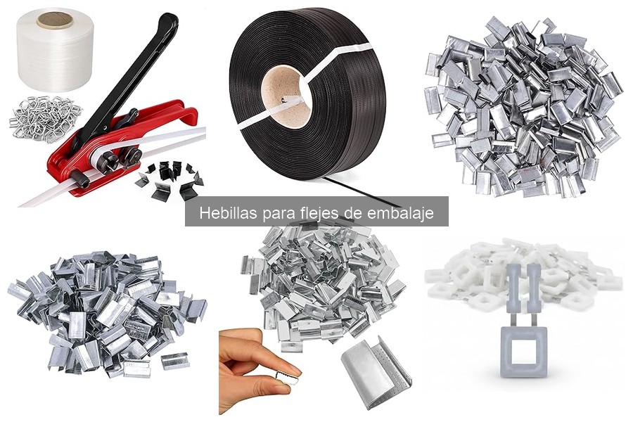** Errores comunes al usar hebillas para flejes de embalaje