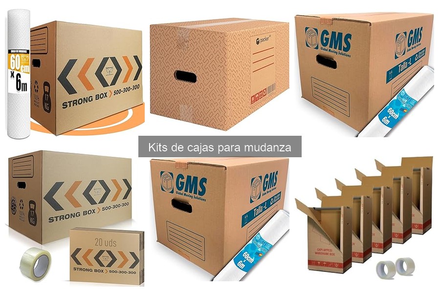 Errores comunes al usar kits de cajas para mudanza
