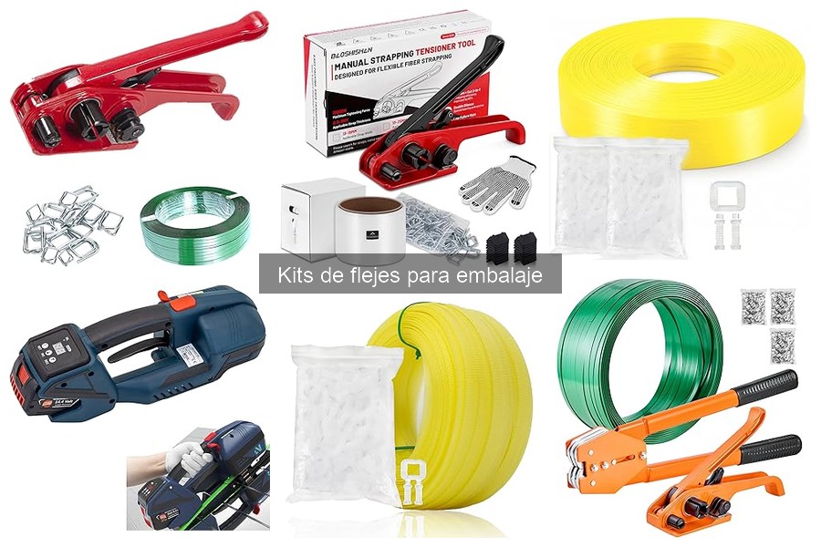 Errores comunes al usar kits de flejes para embalaje