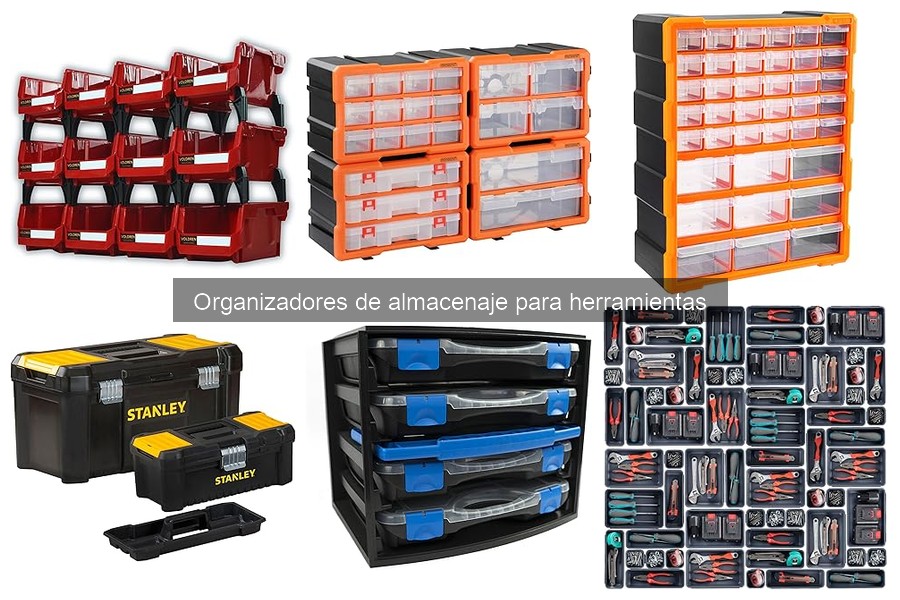 Errores comunes al usar organizadores de almacenaje para herramientas
