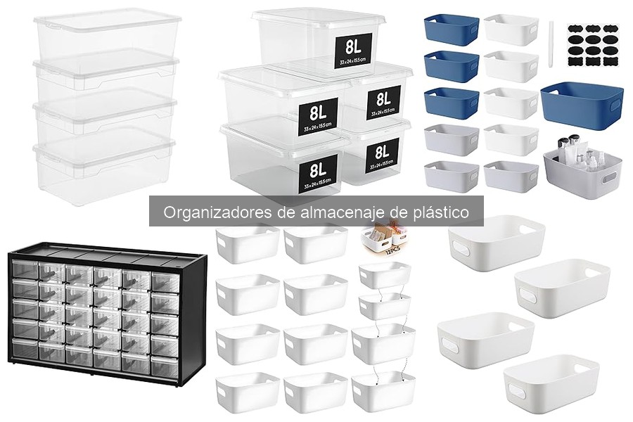 Errores comunes al usar organizadores de plástico en casa
