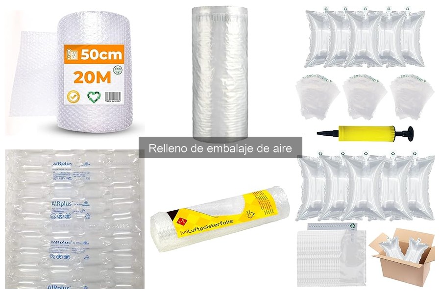 Errores comunes al usar relleno de embalaje de aire