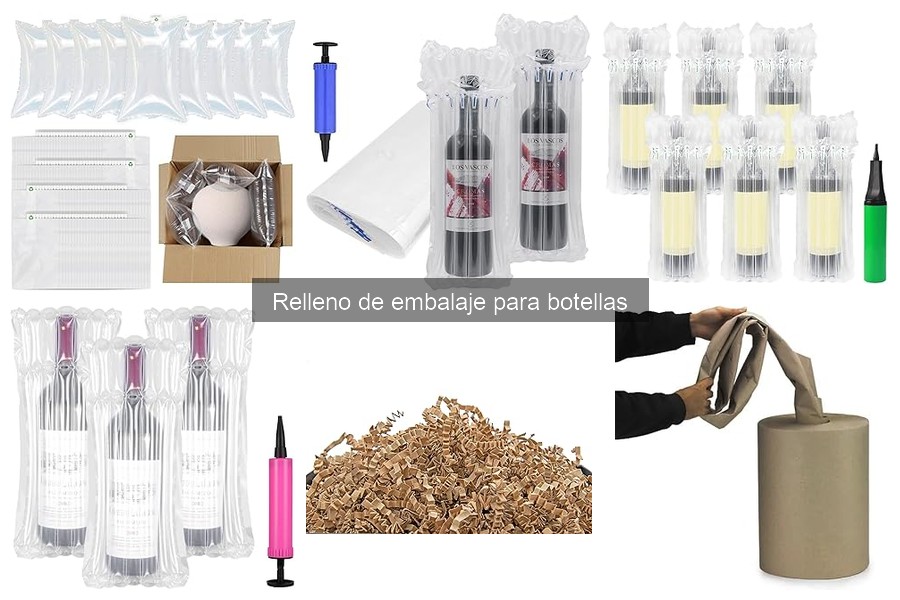 Errores comunes al usar relleno de embalaje para botellas