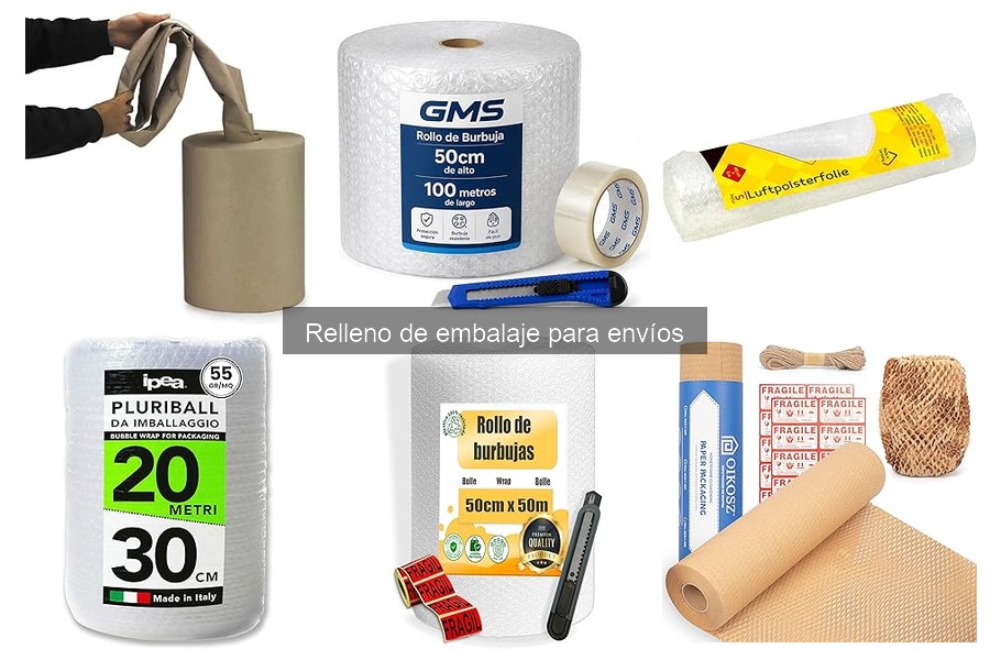 Errores comunes al usar relleno de embalaje para envíos