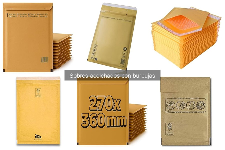 Errores comunes al usar sobres acolchados con burbujas