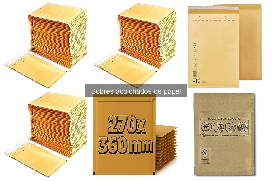 Errores comunes al usar sobres acolchados de papel