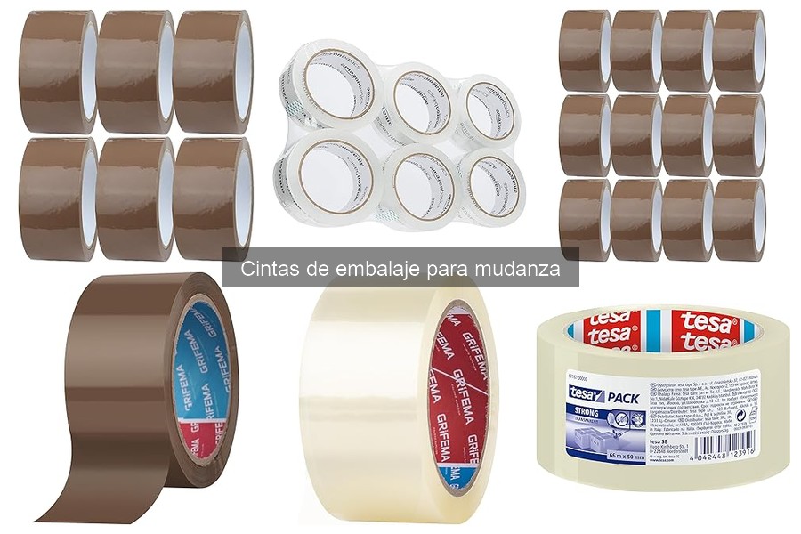 Errores comunes con cintas de embalaje en mudanzas