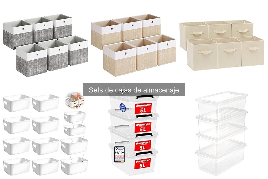 Errores comunes con sets de cajas de almacenaje y soluciones
