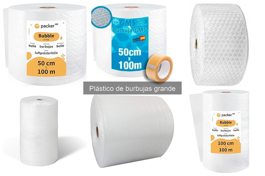 ¿Es el plástico de burbujas grande reciclable? Guía completa