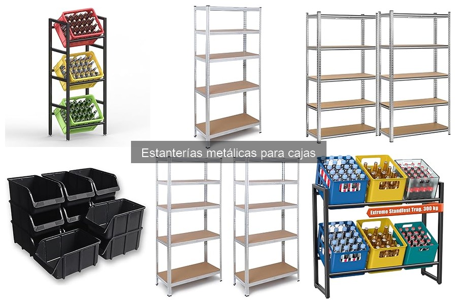 Estanterías metálicas para cajas: características y usos