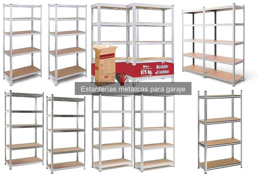 Estanterías metálicas para garaje: características y ventajas