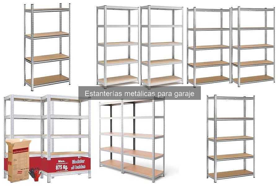 Estanterías Metálicas para Garaje: ¿Cuánto Peso Soportan?