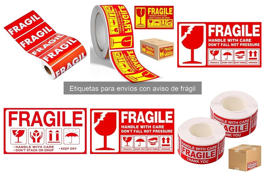 Etiquetas frágiles personalizadas: ¿valen la pena realmente?