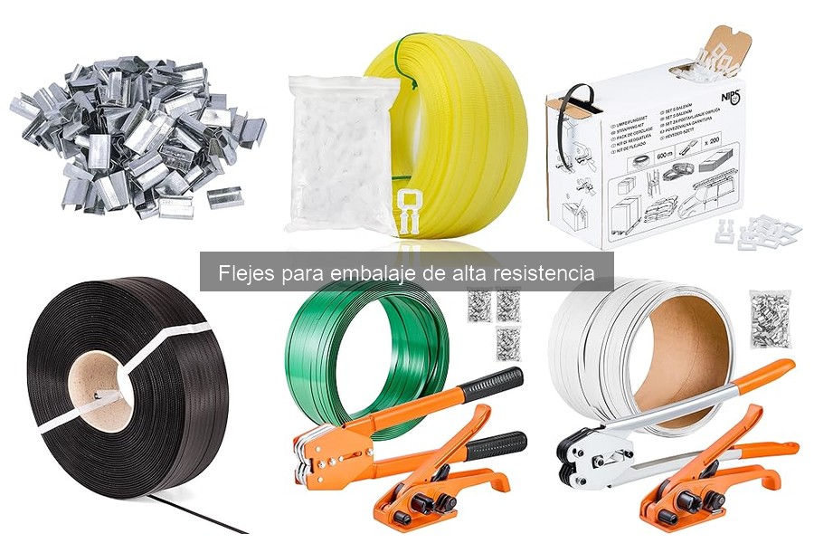 Flejes de alta resistencia para envíos internacionales