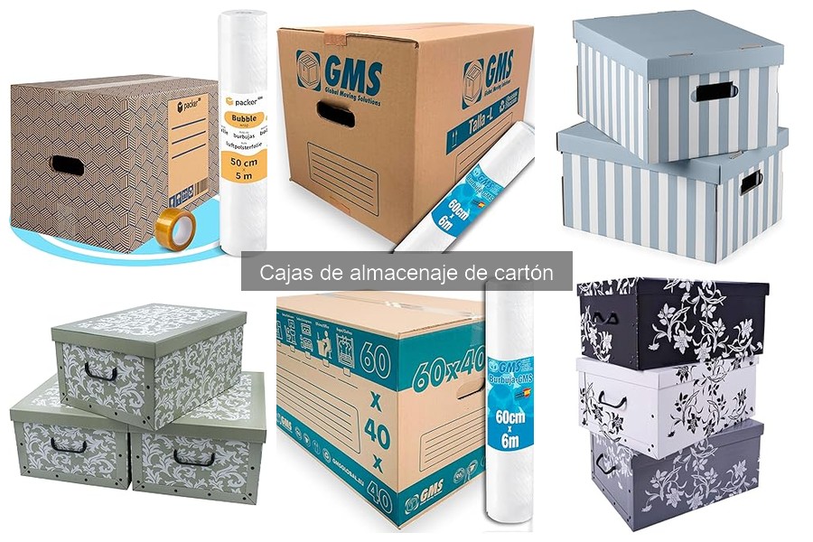 Guía de compra: Cajas de almacenaje de cartón ideales