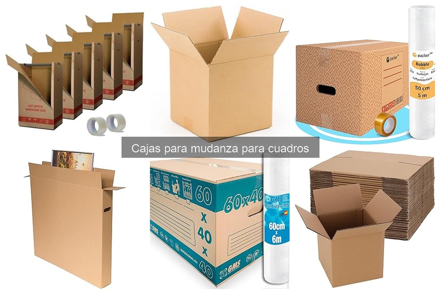 Guía de compra: Cajas para mudanza de cuadros