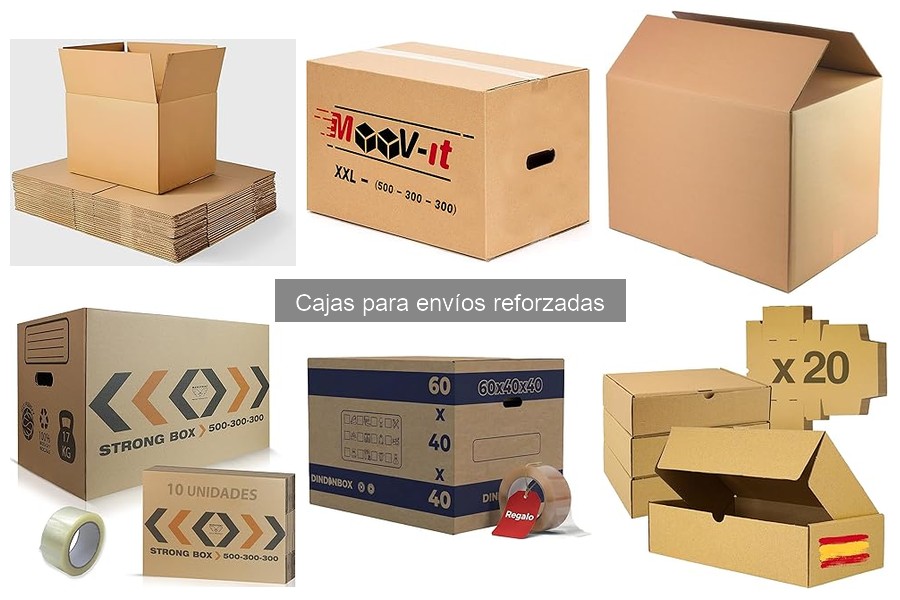 Guía de compra de cajas para envíos reforzadas