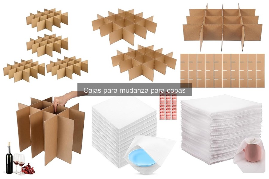 Guía de compra de cajas para mudanza para copas