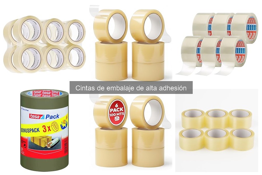 Guía de compra de cintas de embalaje de alta adhesión
