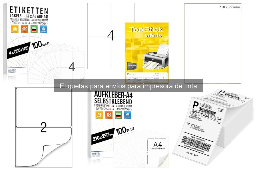 Guía de compra de etiquetas para envíos imprimibles