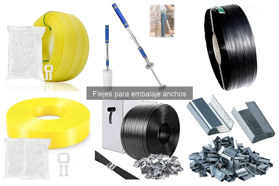 Guía de compra de flejes anchos para embalaje eficaz