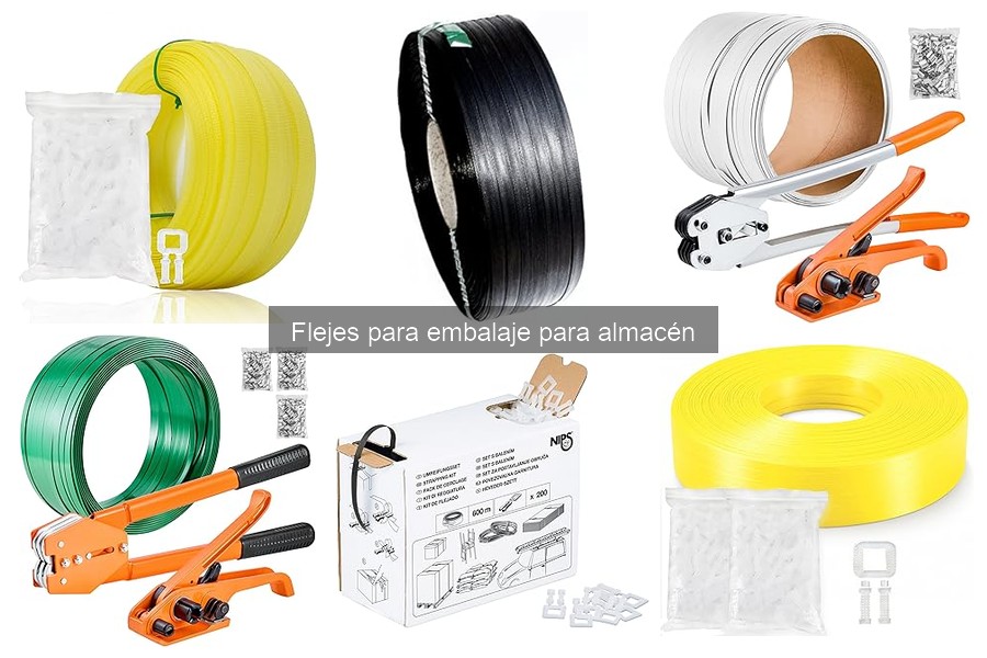 Guía de compra de flejes para embalaje en almacén