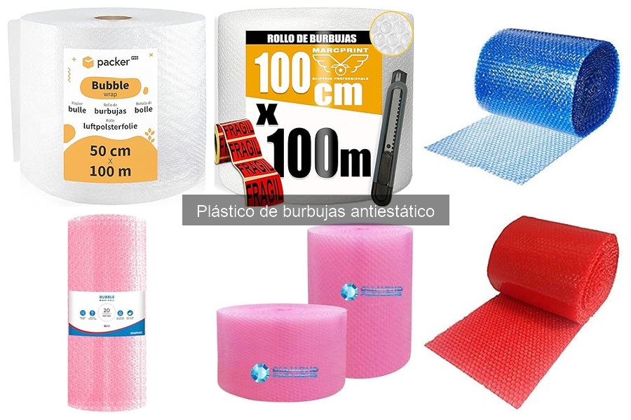 Guía de Compra de Plástico de Burbujas Antiestático