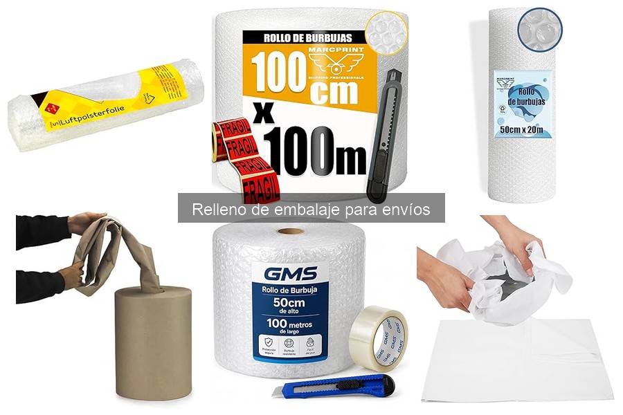 Guía de compra: elige el mejor relleno de embalaje