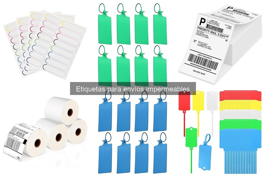 Guía de Compra: Etiquetas Impermeables para Envíos