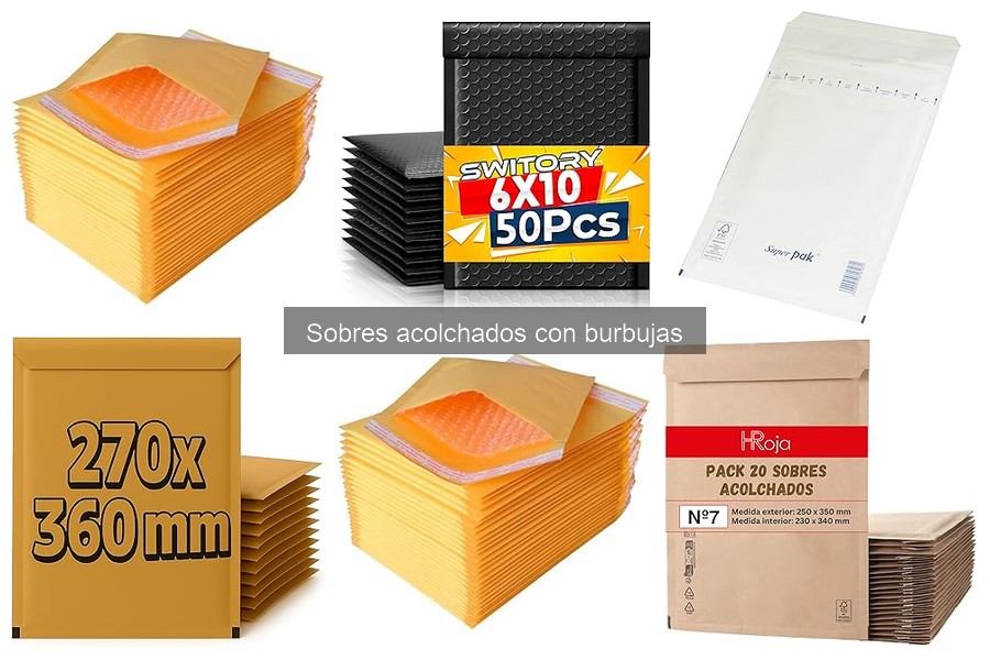 Guía de Compra: Sobres Acolchados con Burbujas